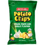 Jack 'n Jill Potato Chips Spring Onion Garlic