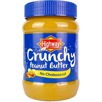 Highway Crunchy Peanut Butter No Cholesterol 340g