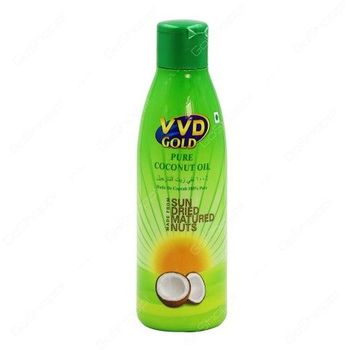 Bundle of 3 pcs VVD Gold Coconut Hair Oil 200ml X 3 bottles