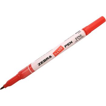 Zebra Name Pen 1.0mm Red