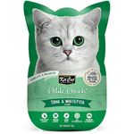 Kit Cat Petite Pouch Complete And Balanced Tuna And Whitefish in Aspic 70g