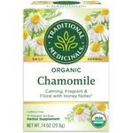 Traditional Medicinals Organic Herbal Tea Chamomile 16 Bag