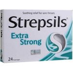 Strepsils Extra Strong Lozenges Blister Pack 24 Sachet