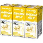 Pokka Milk Drink Banana 6pcs 250ml