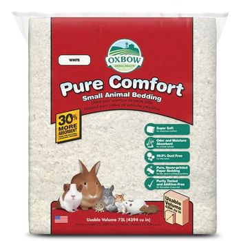 Oxbow Pure Comfort Small Animal Bedding White 72L