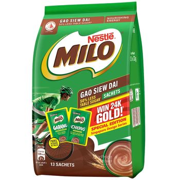 Milo Instant Chocolate Malt Gao Siew Dai 15 x 33g