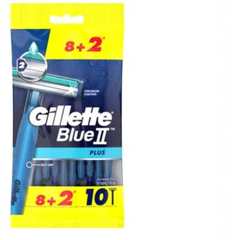 Gillette Blue II Plus U Grip  8+2 (10pcs)
