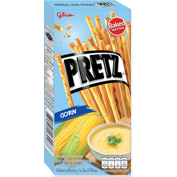 Glico Pretz Biscuit Stick Corn Flavor 24g