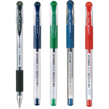 Uni-Ball Gel Pen Signo Um-151 0.38mm Bundle Of 5