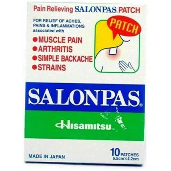 Salonpas pain Relieving Patch 10pcs
