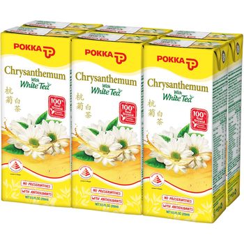 Pokka Chrysanthemum With White Tea 6pcs 250ml