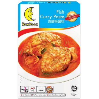 New Moon Singapore Fish Curry Paste 120g
