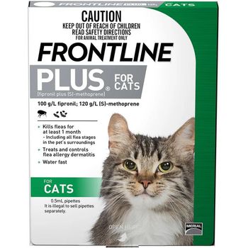 Frontline Plus Spot On for Cats 6pcs