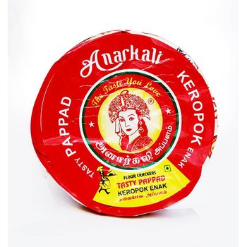 Anarkali Appalam Flour Cracker 80g