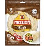 Mission Wraps Wholegrain 360g