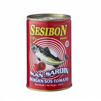 Sesibon Sardines In Tomato Sauce Easy Open 425g
