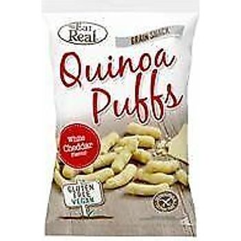 Eat Real Quinoa Puffs Cheese Flavour 113g