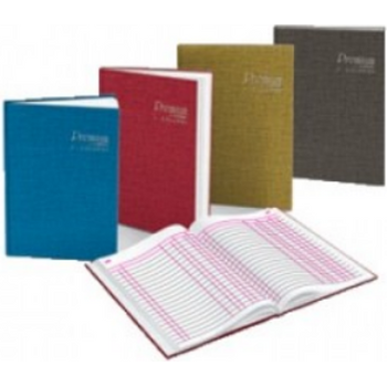 Campap Premium F5 3 Column Numbering Hard Cover Book 400 Pages CA3129