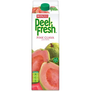 Marigold Peel Fresh Pink Guava Juice 1l