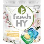 Fresh HY 4 In 1 Laundry Capsules Refill Rose 240ml
