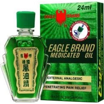 Eagle Brand Medicated Oil 0.8oz 24ml Bottle