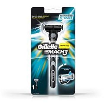 Gillette Mach 3 Bladed Shaving Razor & Handle