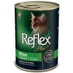 Reflex Plus Kitten Chunks in Loaf Pate with Chicken 400g