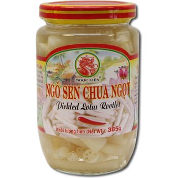 Ngoc Lien Pickled Lotus Rootlet Ngo sen chua ngot 385g