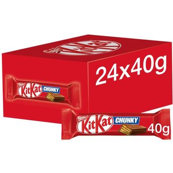 Nestle Kitkat Chunky Milk Chocolate Bar 24pcs 40g