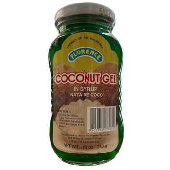 Florence Coconut Gel in Syrup Green 340g