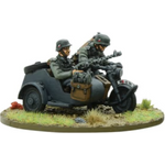 Warlord Games Bolt Action German Motorcycle combination 1939 1942
