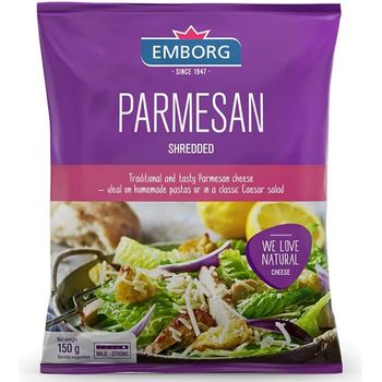 Emborg Parmesan Shredded Processed Cheese 150g