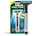 Gillette Vector Plus Manual Shaving Razor 20g