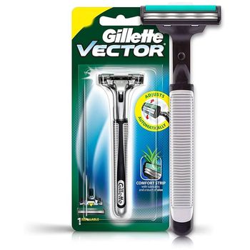 Gillette Vector Plus Manual Shaving Razor 20g