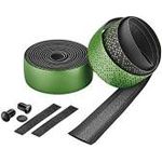 Ciclovation Advanced Bar Tape with Leather Touch Shinning Metallic in Envy Green