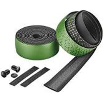 Ciclovation Advanced Bar Tape with Leather Touch Shinning Metallic in Envy Green
