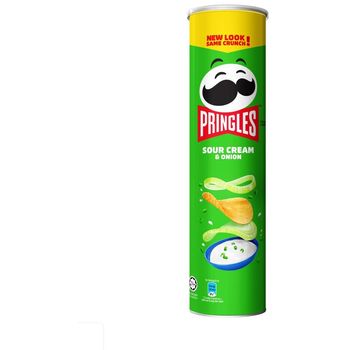 Pringles Potato Crisps Sour Cream And Onion 134g