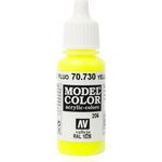 Vallejo Acrylic Paint Model Fluorescent Yellow 17ml