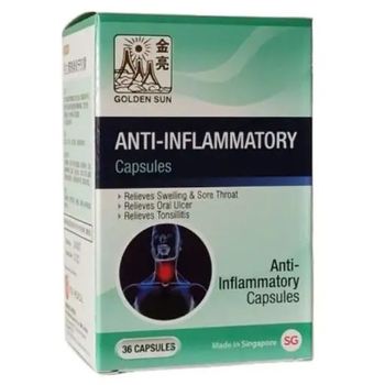 Golden Sun Anti Inflammatory 36 Capsules