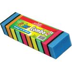 Super Spongex Colour Combo Sponge with Scrubber
