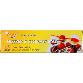 Chef Zipper Bags