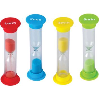 Teacher Created Resources Small Sand Timers Combo 4 Pack