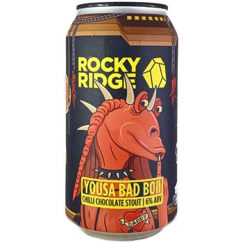 Rocky Ridge Yousa Bad Boii Chili Chocolate Stout 375ml