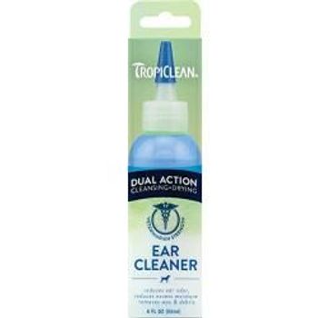 Tropiclean Dual Action Pet Ear Cleaner 118ml