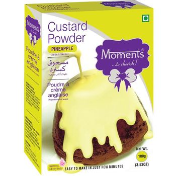 Moments Custard Powder Pineapple 100g