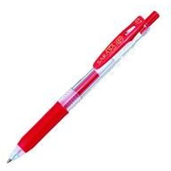 Zebra Sarasa Clip 07 Mm Gel Ink Pen Red jjb15-r