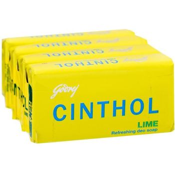 Cinthol Lime Soap Bar 4pcs 100g