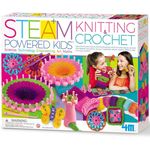 4M Steam Powered Kids Knitting And Crochet