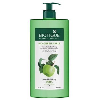 Biotique Bio Green Apple Shampoo And Conditioner 650ml