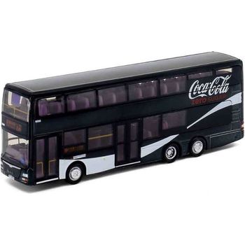 Tiny City A95 Coca-Cola Bus Black Diecast Car